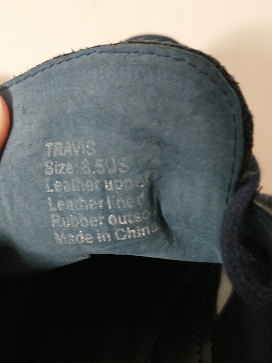Joseph Abboud Travis Leather Chukka Boot,‎ Blue Suede, Men\'s Size 8.5 main image 10